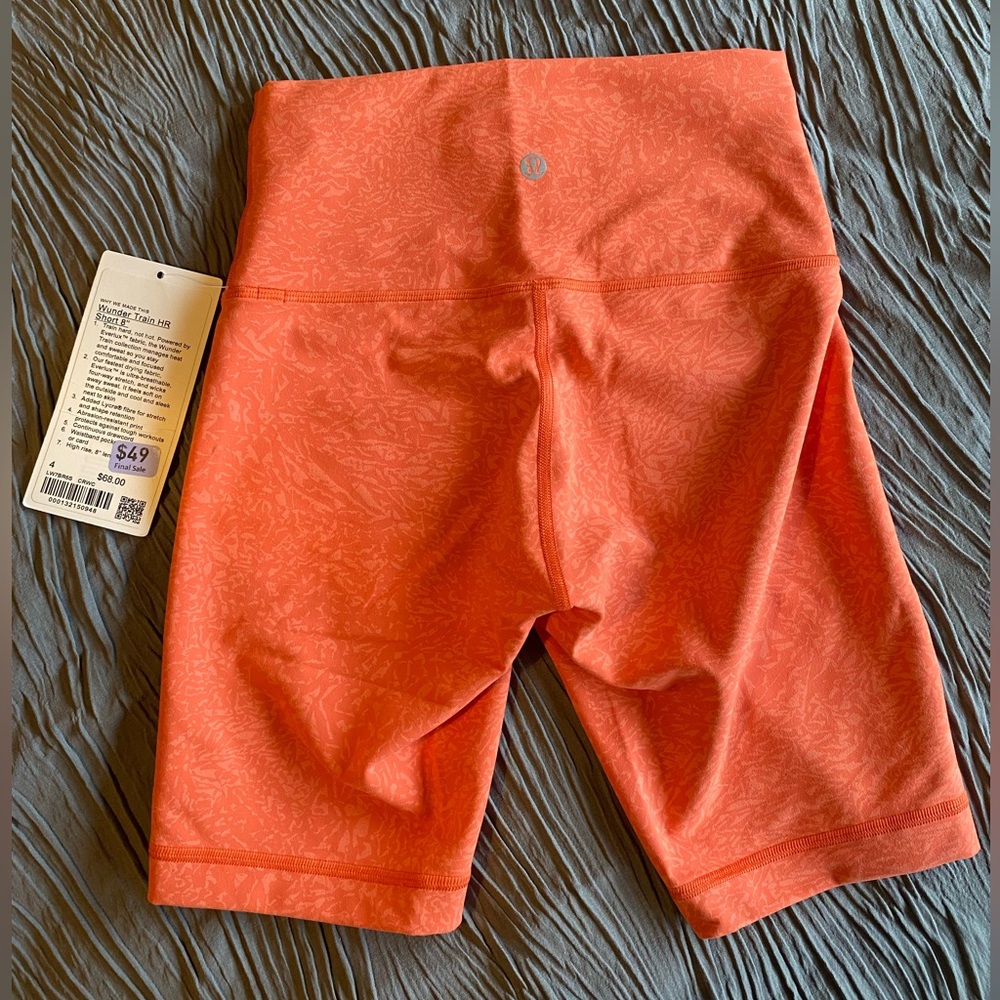 Lululemon Wunder Train HR Short 8”